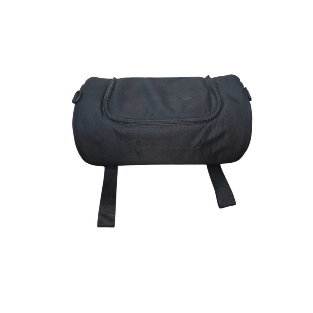 Harley-Davidson by SAC Sissy Bar Barrel Roll Bag Black Motorcycle Luggage
